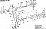 Bosch 0 607 450 594 ---- Pneumatic Impact Wrench Spare Parts